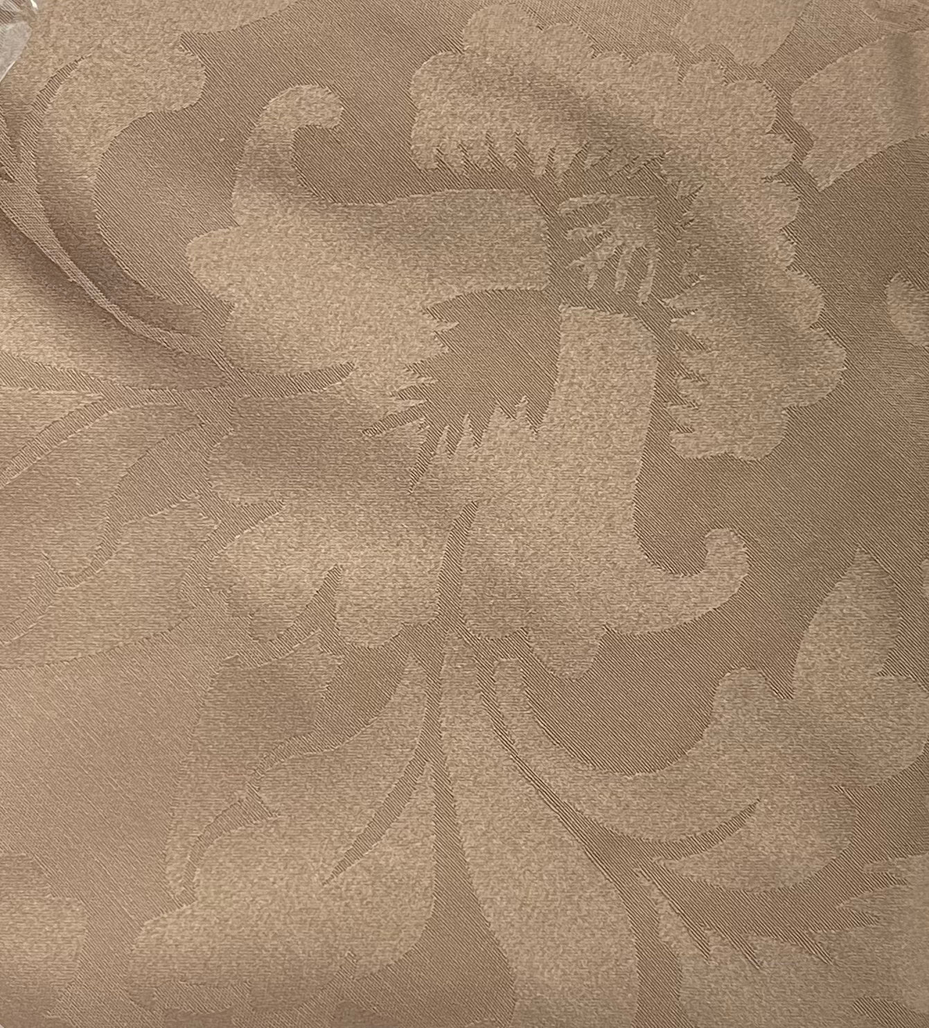 Table Cloth -Damask -Mocha