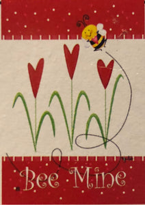 Honey, Bee Mine -Small Flag