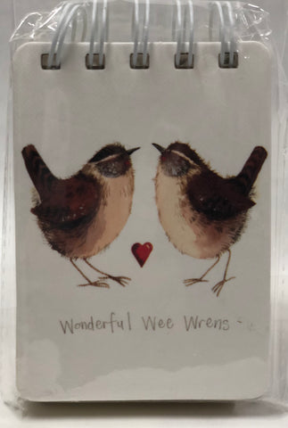Wonderful Wee Wrens -Notebook
