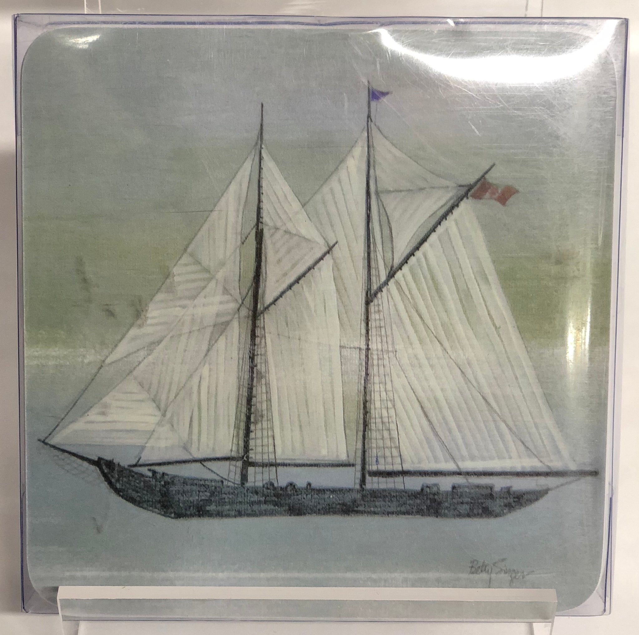Sailboat Coaster Set