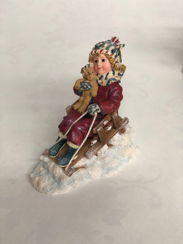 Riley... First Snowfall -Boyd's Bear