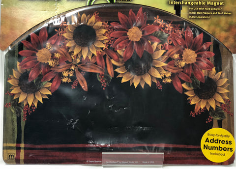 Magnetic Yard Sign -Rusts Of Autum