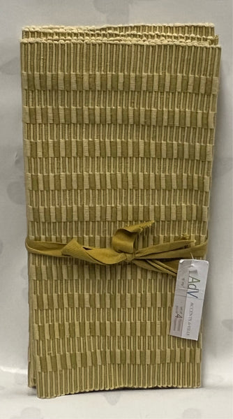 Yellow/ Green Cloth Placemat