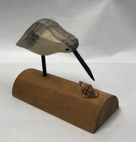 Sea Life- Small Wooden Bird