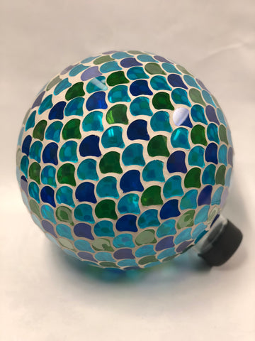 Mosaic Glass Gazing Ball
