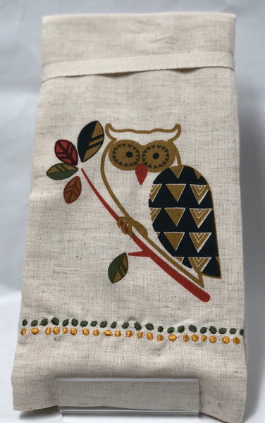 Fox And Owl Guest Towels