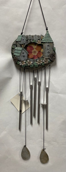 Birdhouse Trio Wind Chime