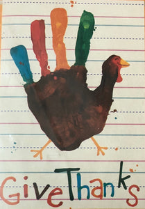 Give Thanks- Large Flag