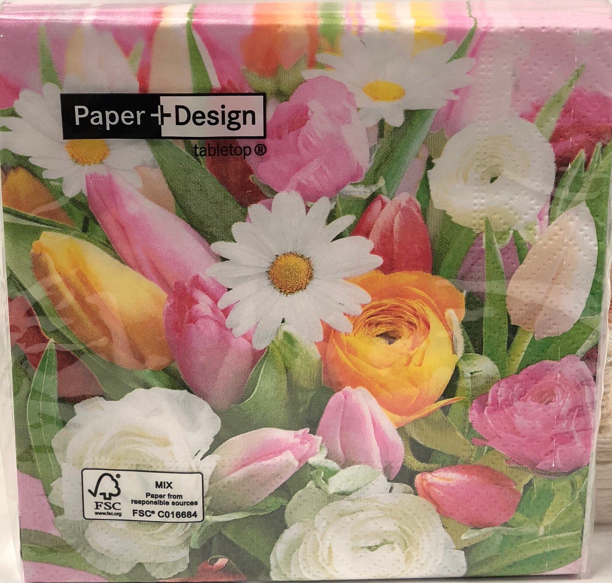 Cocktail Napkin- Colourful Greetings
