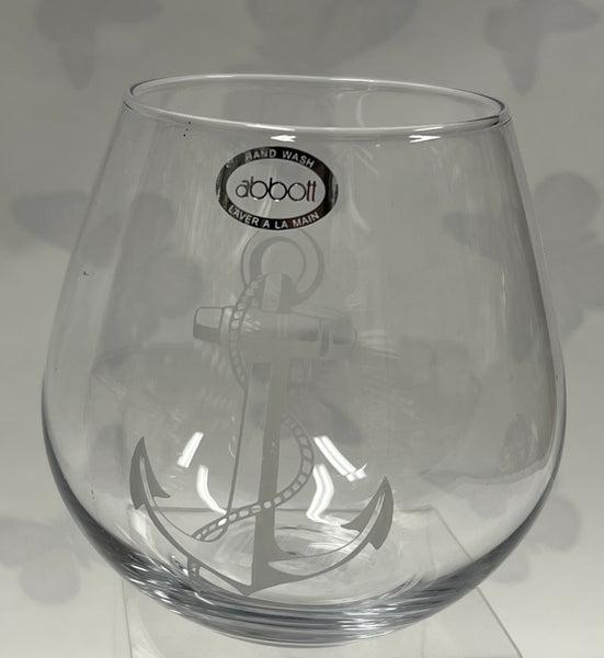 Anchor Stemless Wine Glass