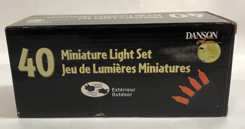 Orange Miniature Light Set
