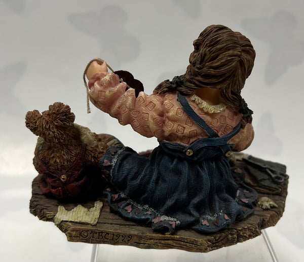 Susan With Cupid … Paper Hearts -Boyd's Bear