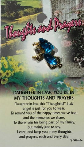 Daughter-In-Law, You’re In My Thoughts And Prayers Pin