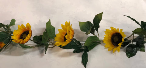 Artificial Sunflower Garland