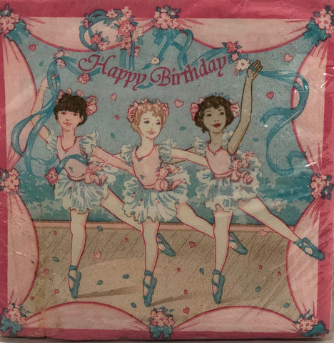 Cocktail Napkin- Ballet Suite Birthday