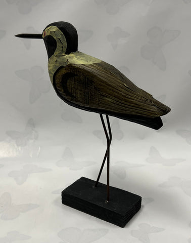 Sea Life- Wooden Bird -Olive Green