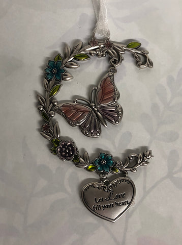Butterfly Ornament - Love