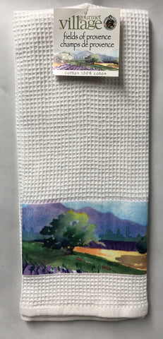 Fields of Provence -Tea Towel