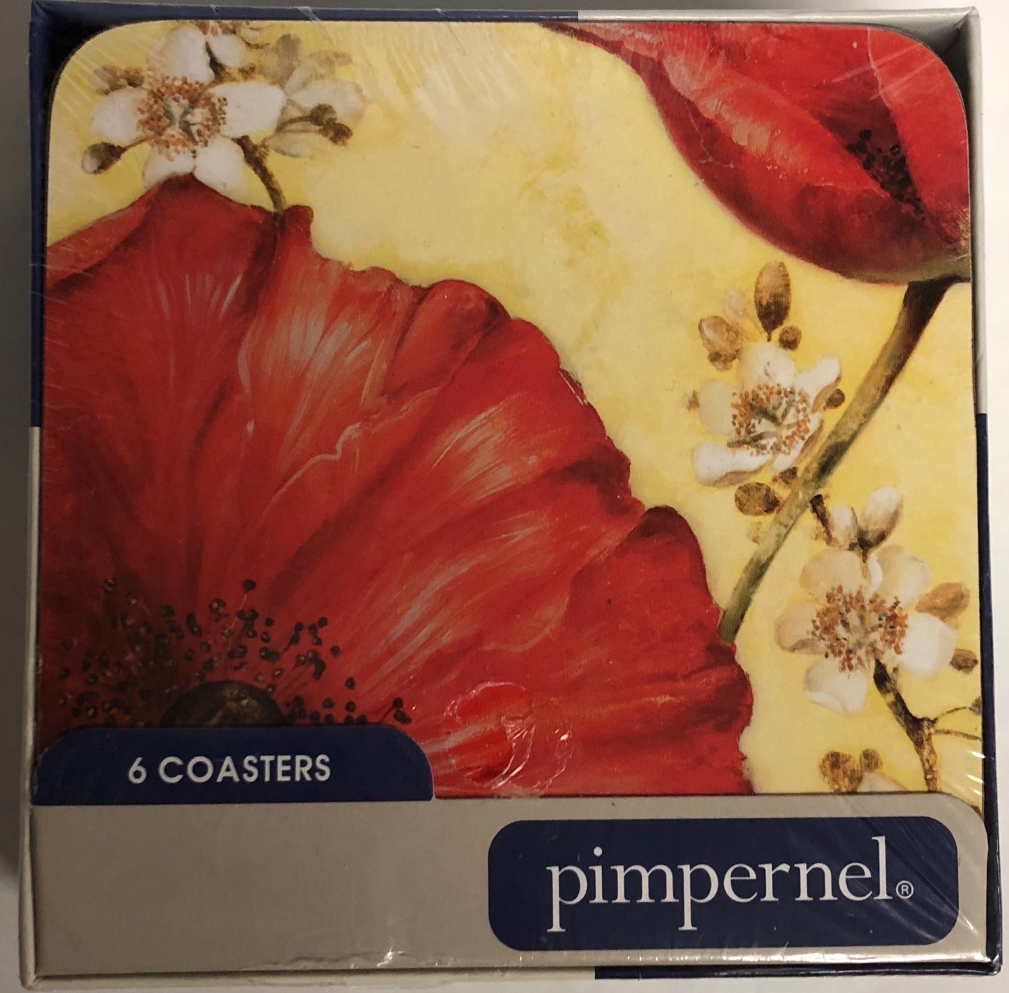 Poppy de Villeneuve Coaster Set
