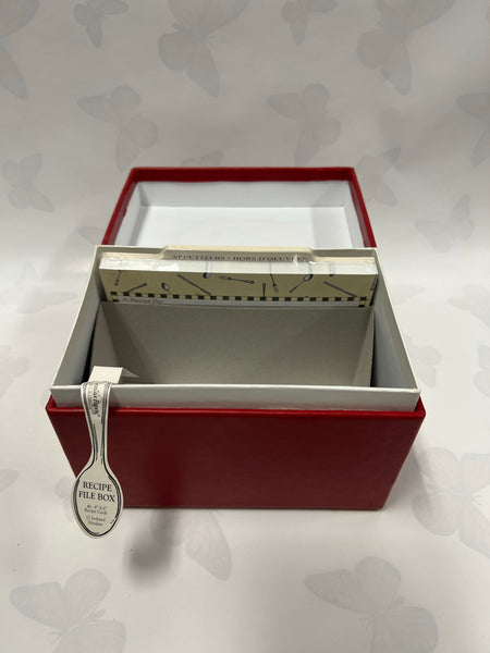 Bob Appetite Recipe File Box