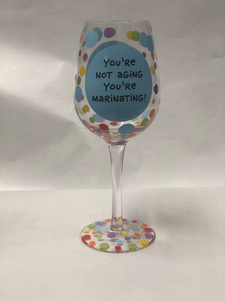 30 Something Wine Glass