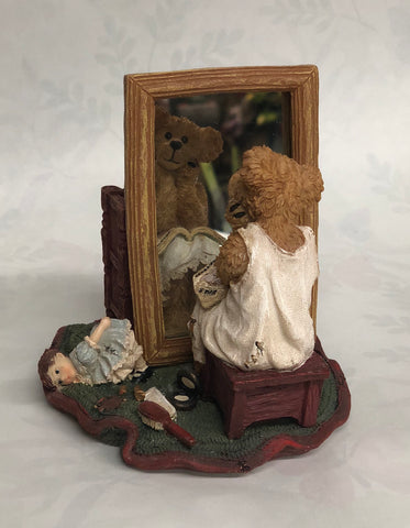 Girl At The Mirror -Boyd's Bear