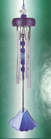Woodstock Chime -Small - Gem Drop Chime -Sapphire