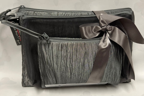 Get-Away Glam Bag Cosmetic Bag Set -Grey
