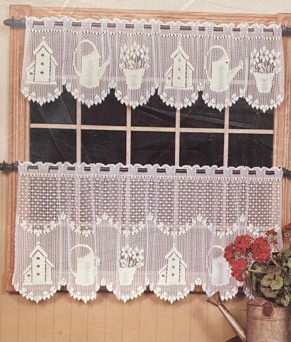 Country Garden - 60"x30" Tier -Ecru