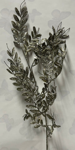 Artificial Greenery Pick -Pewter