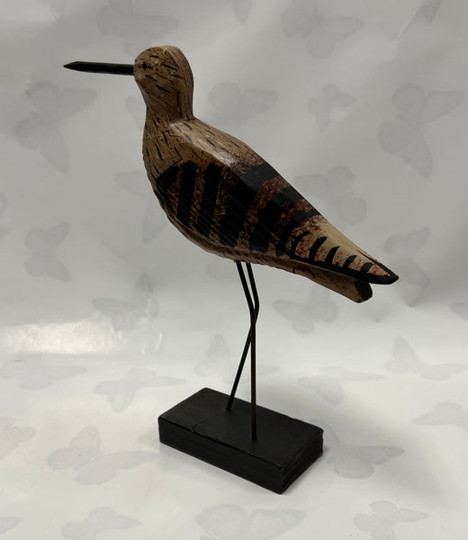 Sea Life- Wooden Bird -Taupe
