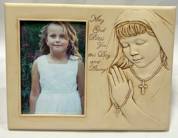 Girls Communion Frame -Betty Singer Collection