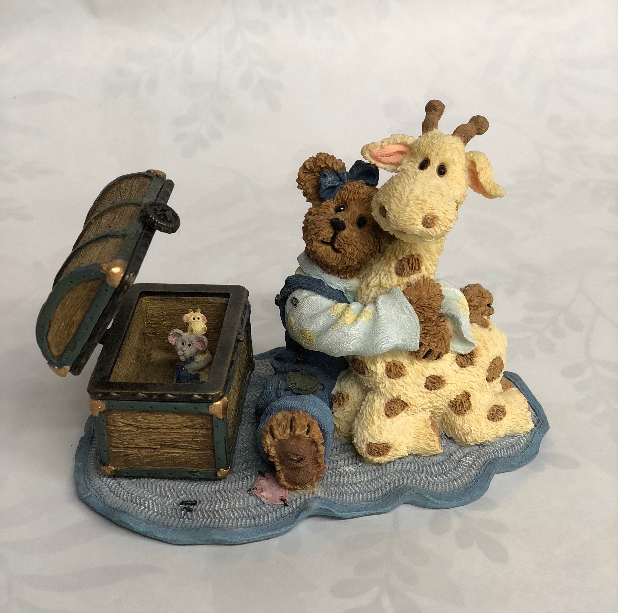 Boyd's Bear -Jordan with Lil' Spot... Grandma's Attic Treasures