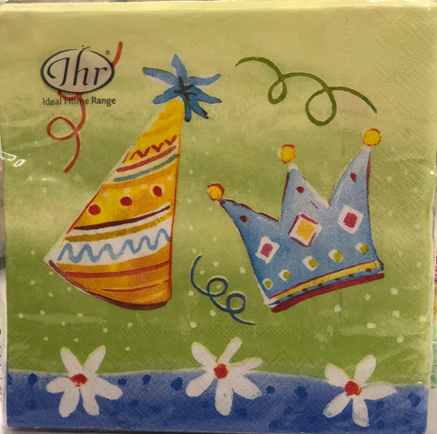 Luncheon Napkin-Let's have a party