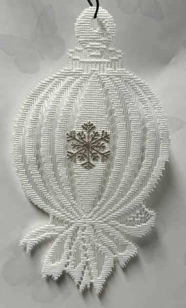 Ornaments -Lace Window Accents