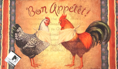 Bon Appetite  Mat  - Large