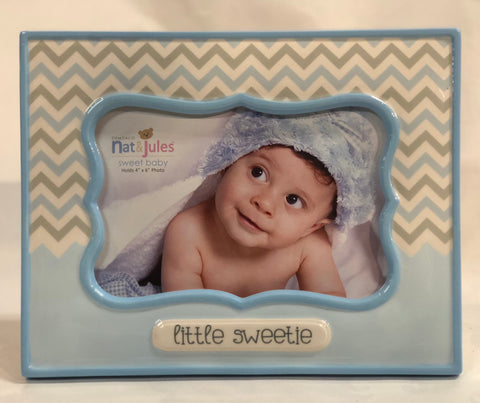 Little Sweetie Picture Frame -Blue