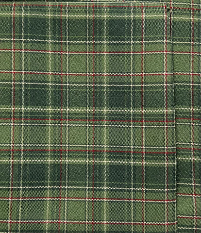 Table Cloth- Winter Plaid- Green and Red