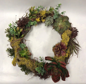 Succulent Wreath