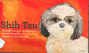 Dog Breed Mat "Shih Tzu" -Large