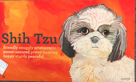 Dog Breed Mat "Shih Tzu" -Large
