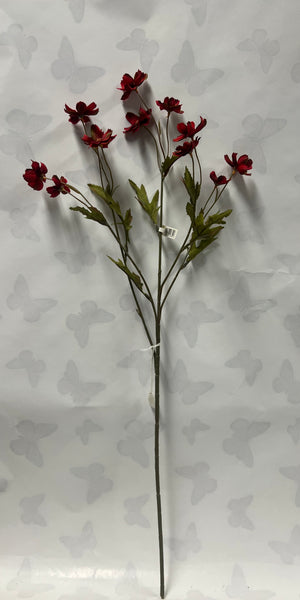 Mini Cosmos Spray -Red/Green