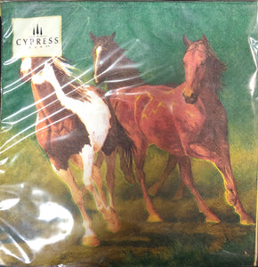 Luncheon Napkin- Running free