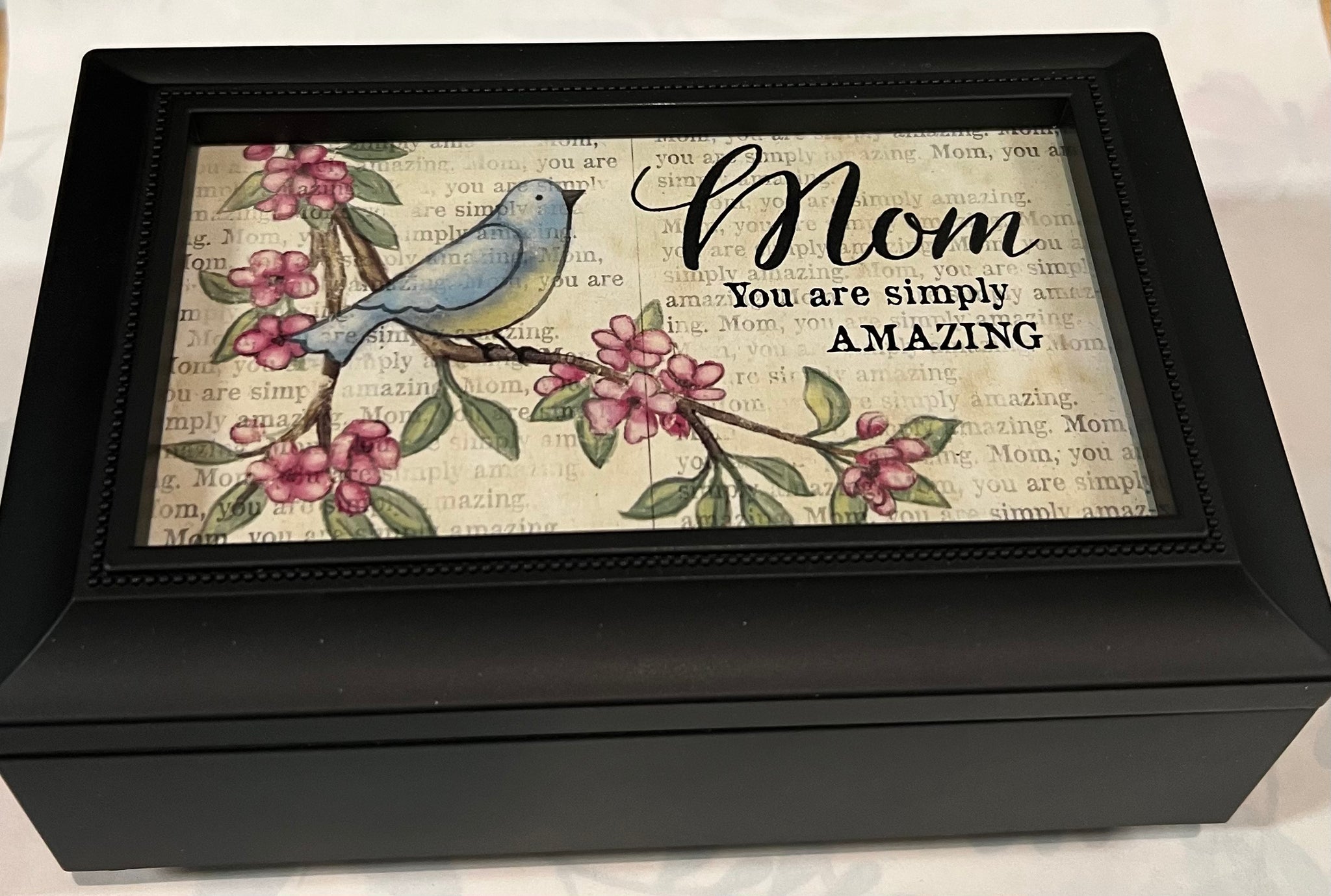 Music Box/ Trinket Box -Mom Simply Amazing