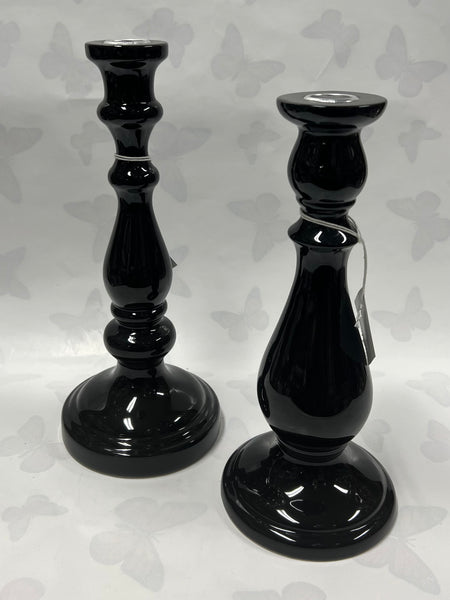 Black Taper Candle Holder