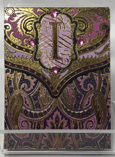 Monogram -Pocket Notebook “I”