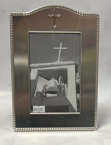 Silver Cross Frame