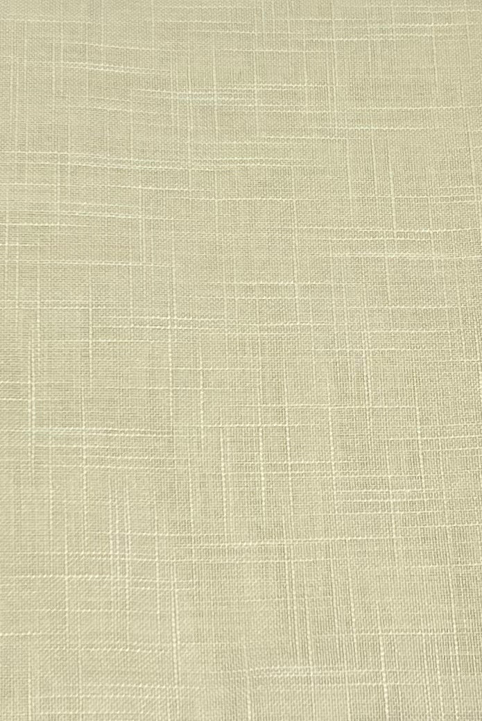 Table Cloth-Solid (Linen Look) -Cream