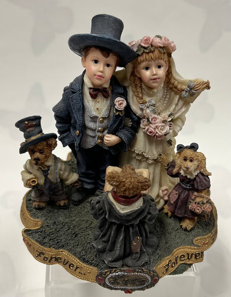 Ryan & Diane With Cory, Wesley and Carly… Love Is Forever -Boyd's Bear