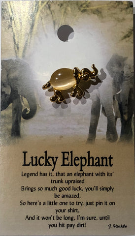 Lucky Elephant Pin
